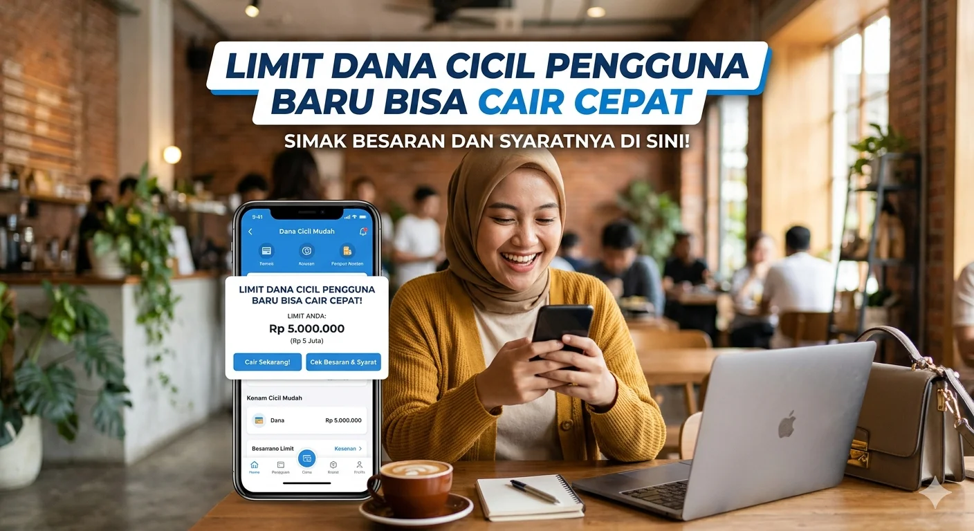 Limit Dana Cicil Pengguna Baru Bisa Cair Cepat